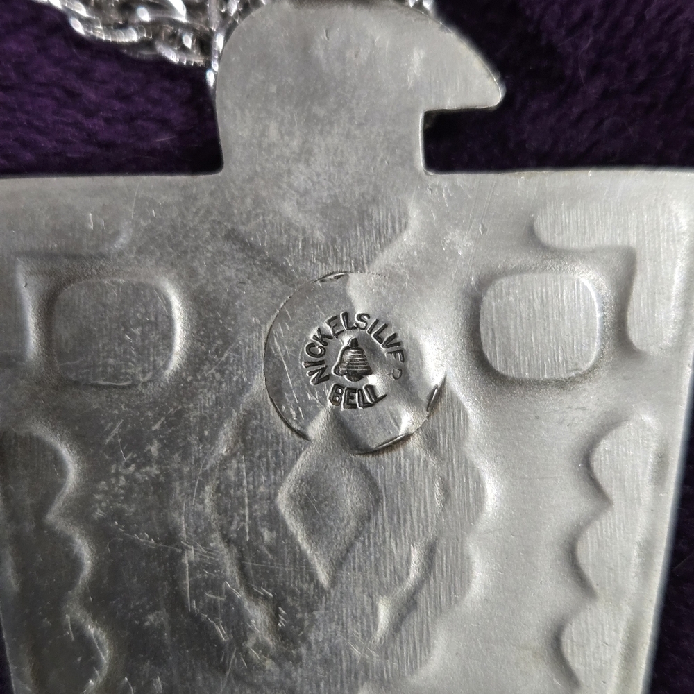 Silver Thunderbird Pendant Necklace - Picture 6 of 8